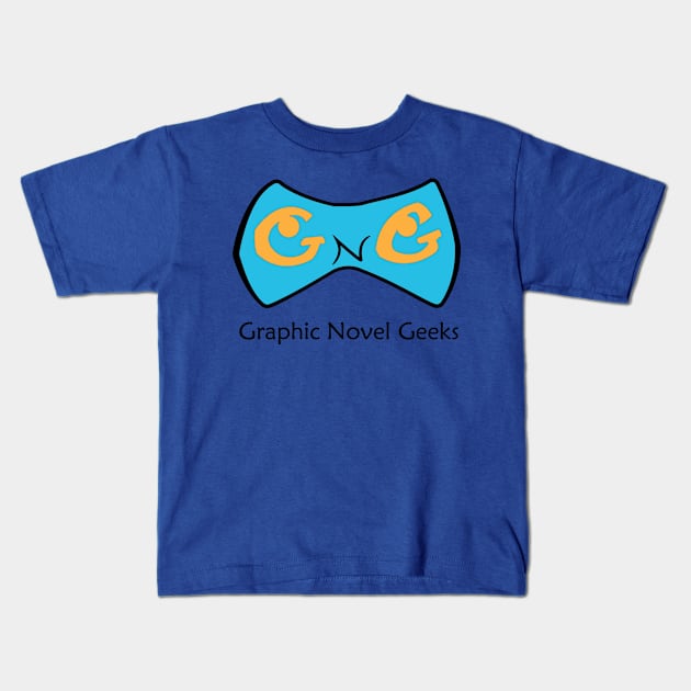 Graphic Novel Geeks Kids T-Shirt by Goblyn's Comics